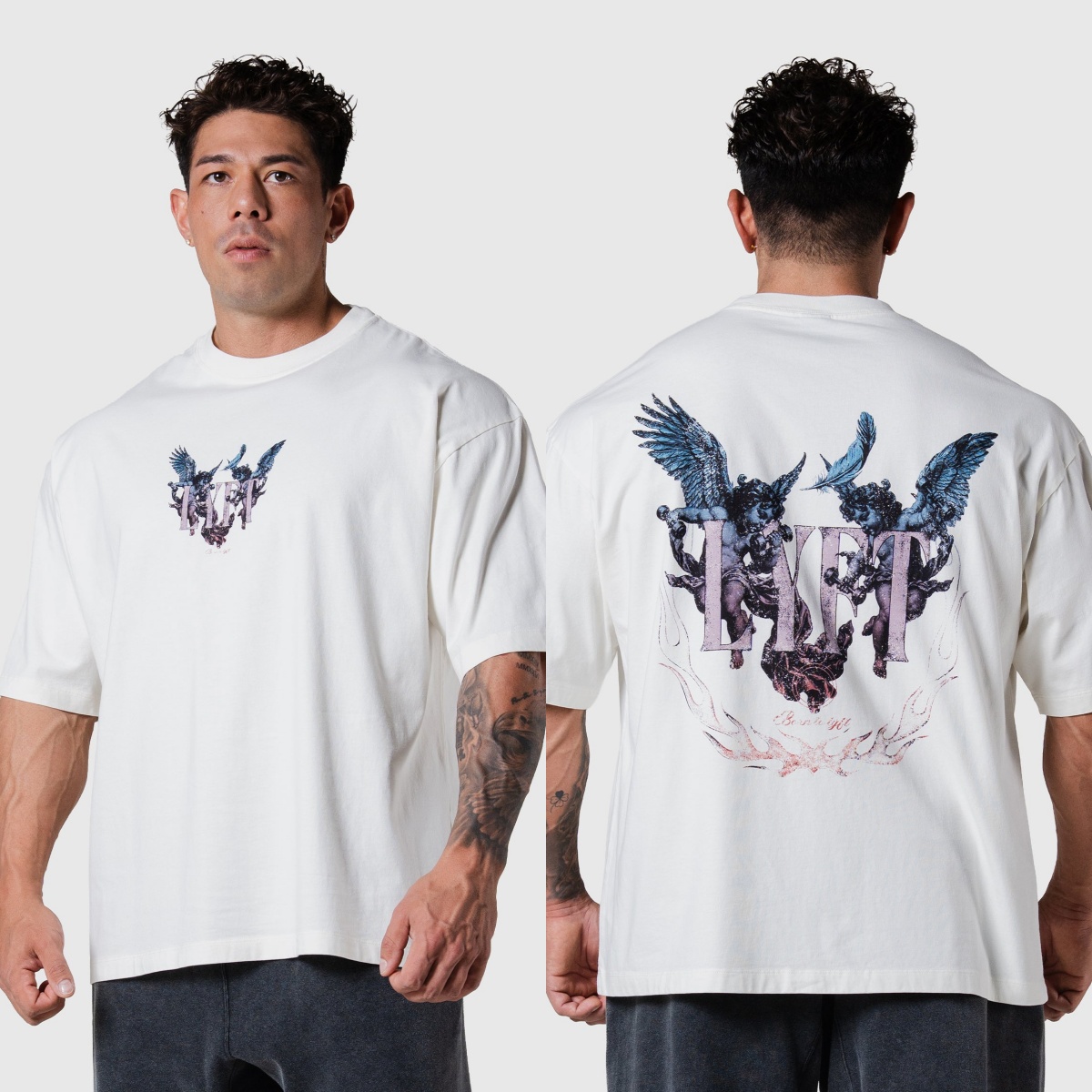 Streetwear Brand Vintage - Koszulka z grafiką anioła, w stylu