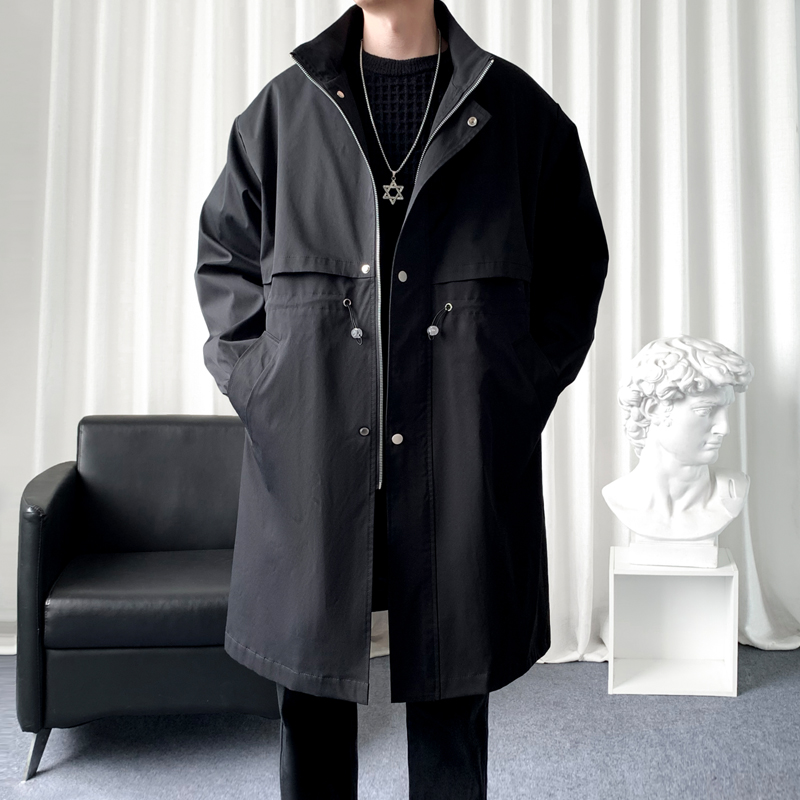 Streetwear Brand Clothing - Trencz Brand New Trencz Koreański Moda