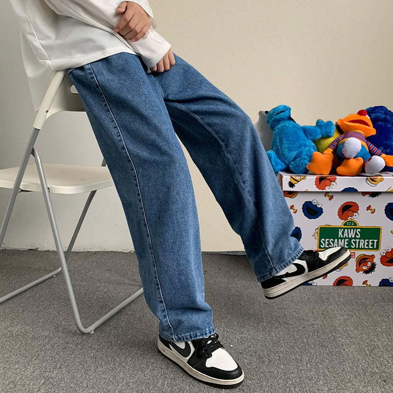 Streetwear Brand Denim - 2026 Nowe luźne jeansy męskie w