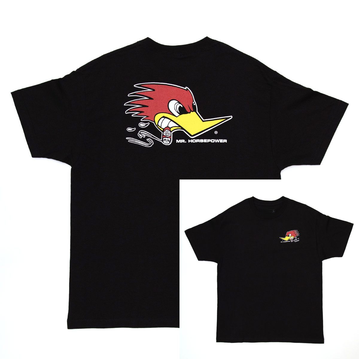 Streetwear Brand Tees - Koszulka z grafiką: Logo Czerwonego Dzięcioła,