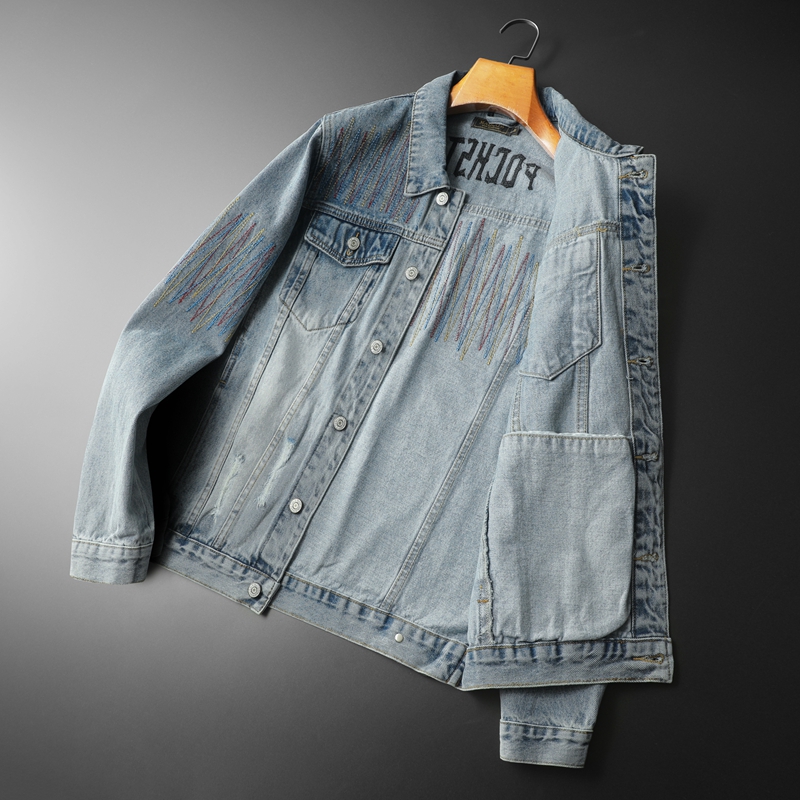 Marka Vintage sprana kurtka dż – Streetwear Brand Denim recenzja i cena
