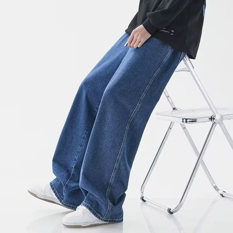 2026 Nowe luźne jeansy męskie  – Streetwear Brand Denim recenzja i cena