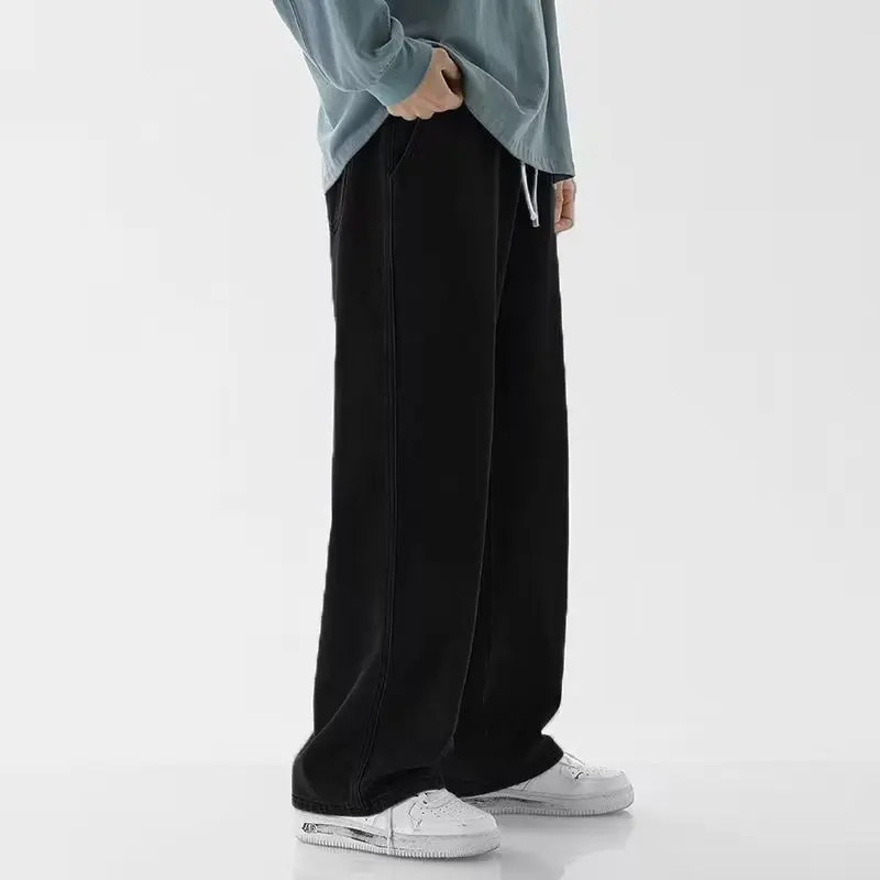2026 Nowe luźne jeansy męskie  – Streetwear Brand Denim recenzja i cena