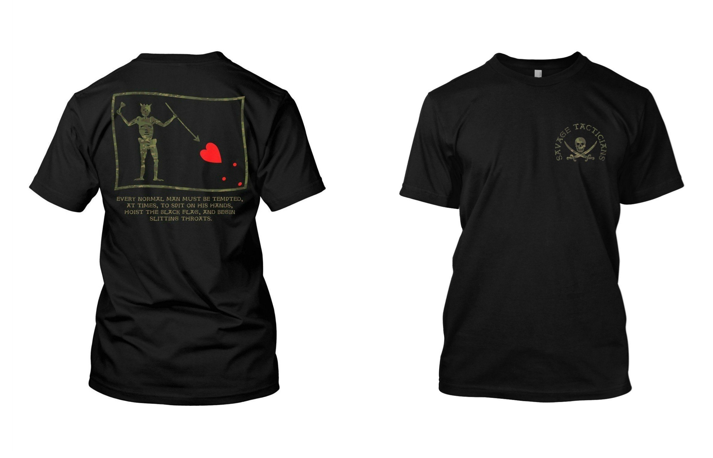 Hoist The Black Flag Savage Ta – Streetwear Brand Tees recenzja i cena