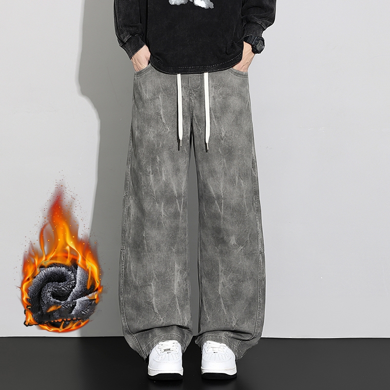 Męskie luźne spodnie bawełnian – Streetwear Brand Vintage recenzja i cena