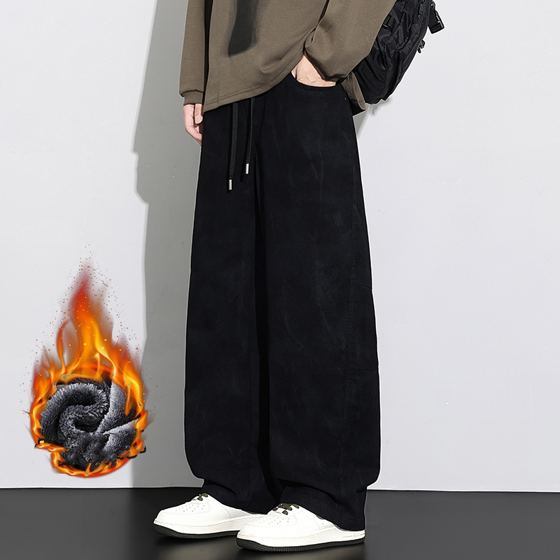 Męskie luźne spodnie bawełnian – Streetwear Brand Vintage recenzja i cena