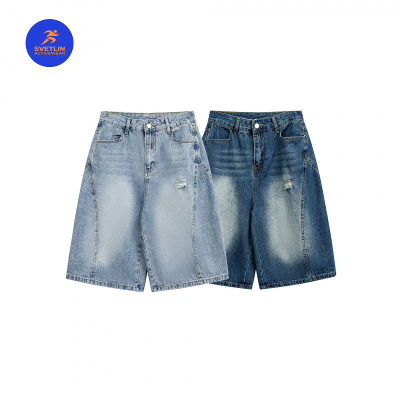 MAQVOB Luksusowe Szorty Jeanso – Streetwear Brand Denim recenzja i cena